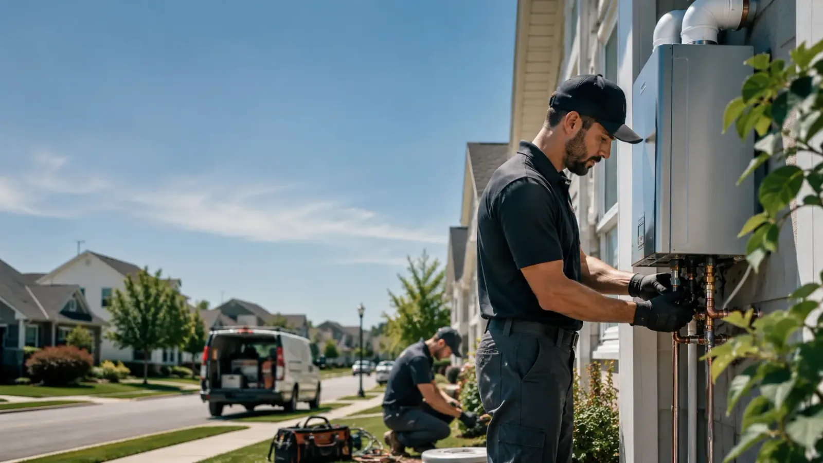 Tankless Water Heater Installation in Ellendale, DE